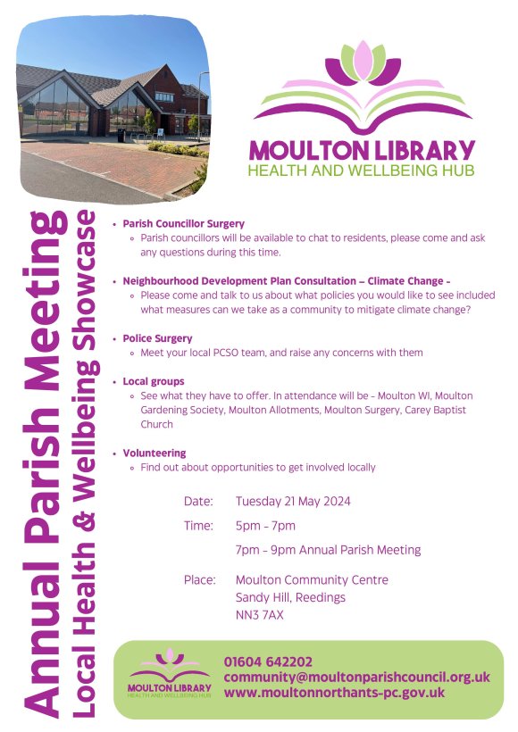 News Moulton Parish Council 7742