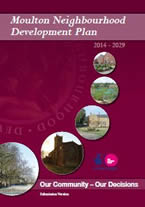 Picture show the cover of the Neighbourhood Development Plan publication